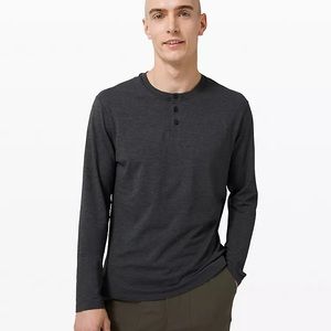 5 year basic long sleeve Henley.